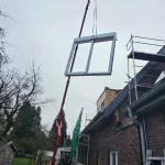 Montage einer Hebe Schiebetür