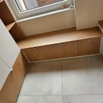 Sitzflächen mit Schubladen